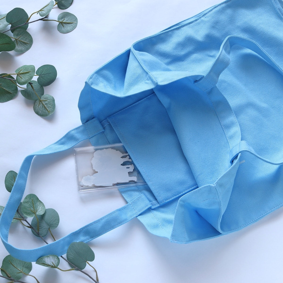 トートバッグ PB.推し色トート ブルー 約H40×W38×D12cm 青 049782