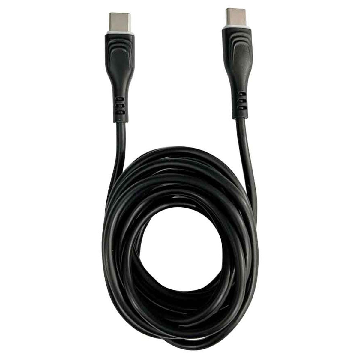 タイプC Type-C PB.超速PD対応充転ケーブル 2m 60W ブラック 053286