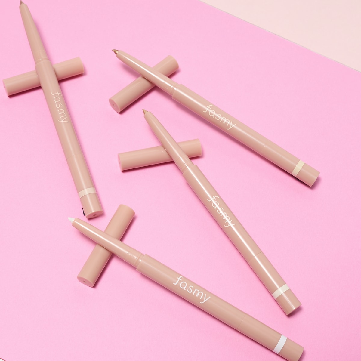 アイシャドウ ライナー 2 in 1 PB. fasmy マルチジェルアイライナー 01 ラメブラウン 053508