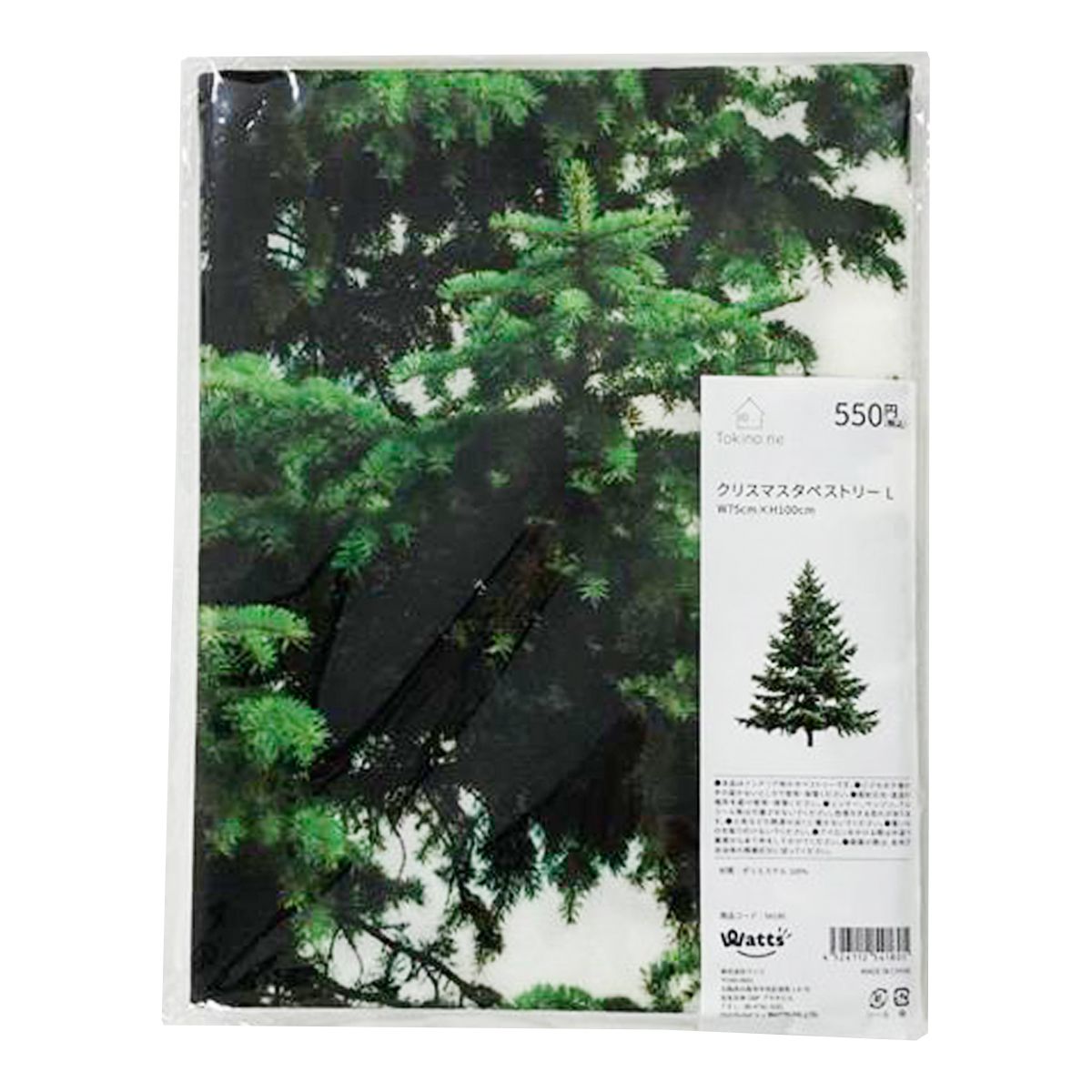 【在庫限り】Tokinone PB. クリスマスタペストリーL 054180