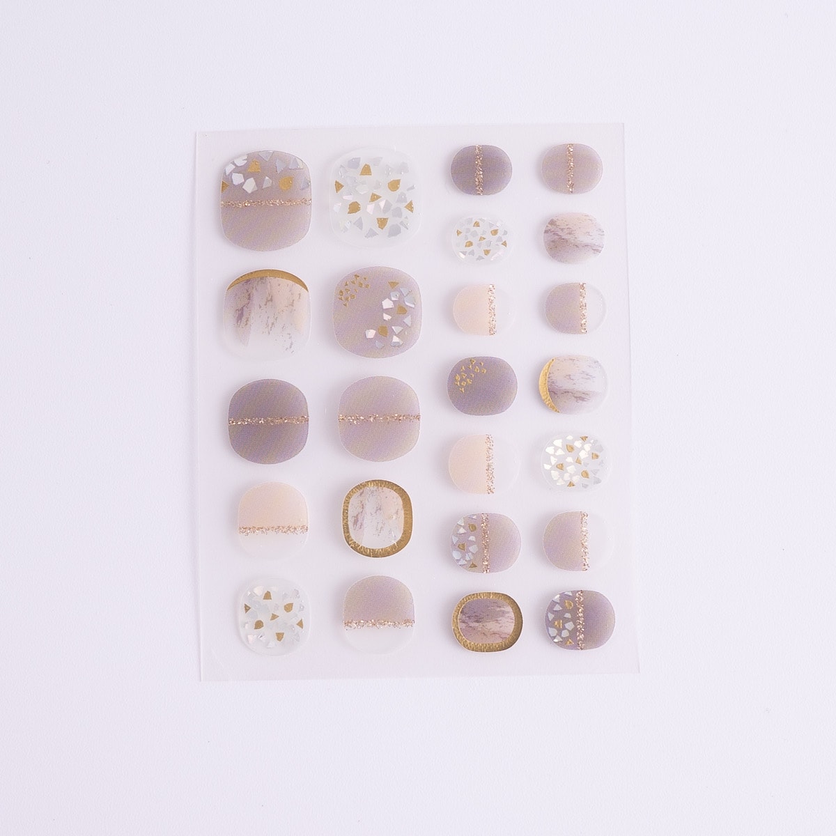 【OUTLET】ネイルシール ネイルステッカー PB. fasmy ジェルネイル風シールショート 07 054394