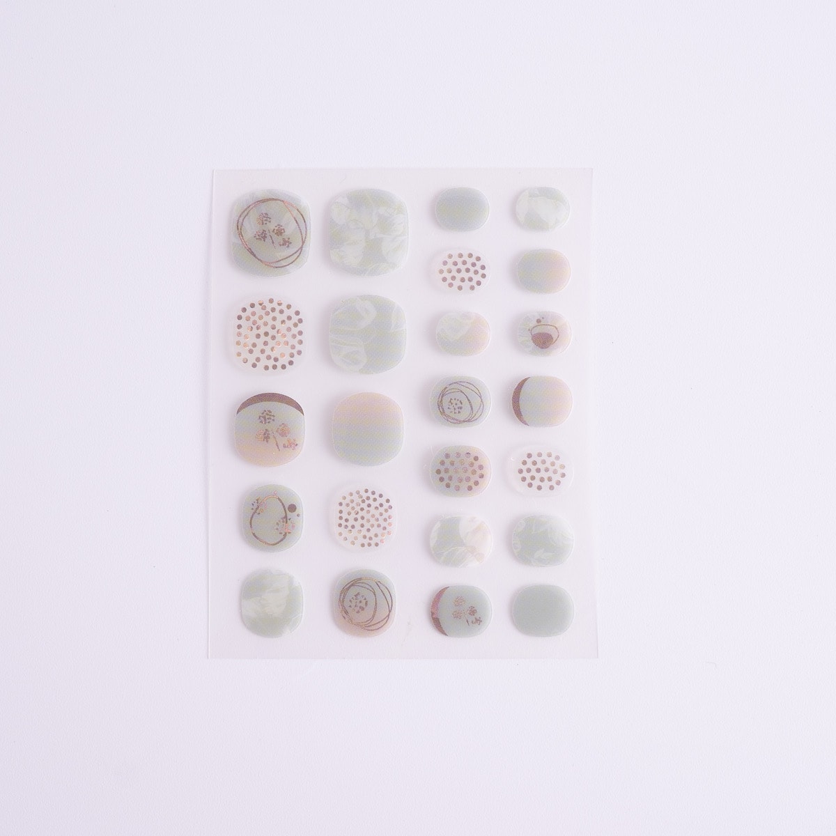 ネイルシール ネイルステッカー PB. fasmy ジェルネイル風シールショート 08 054398