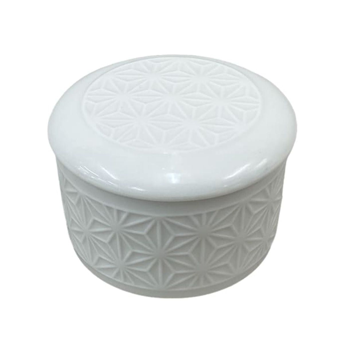 【OUTLET】Tokinone PB. 蓋付小鉢 麻の葉 白 054421