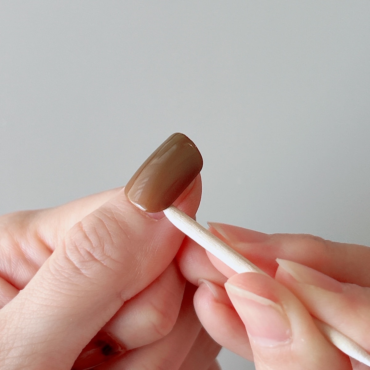 【OUTLET】つけ爪 PB. fasmy ネイルチップ 24枚入 03 ブラウンマーブル 054433