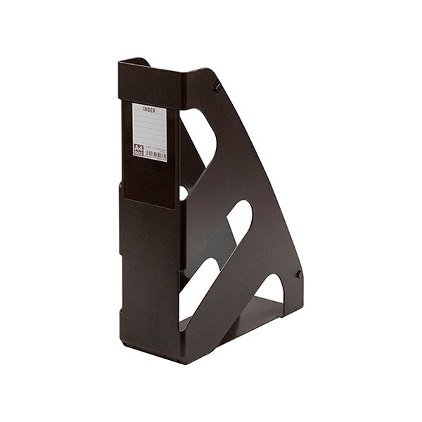 ファイル収納ケース バインダーケース ファイルスタンドA4 392 ブラック 054487