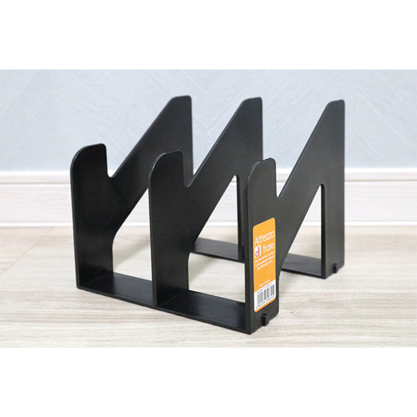 ブックスタンド ブックエンド ブラック 054494