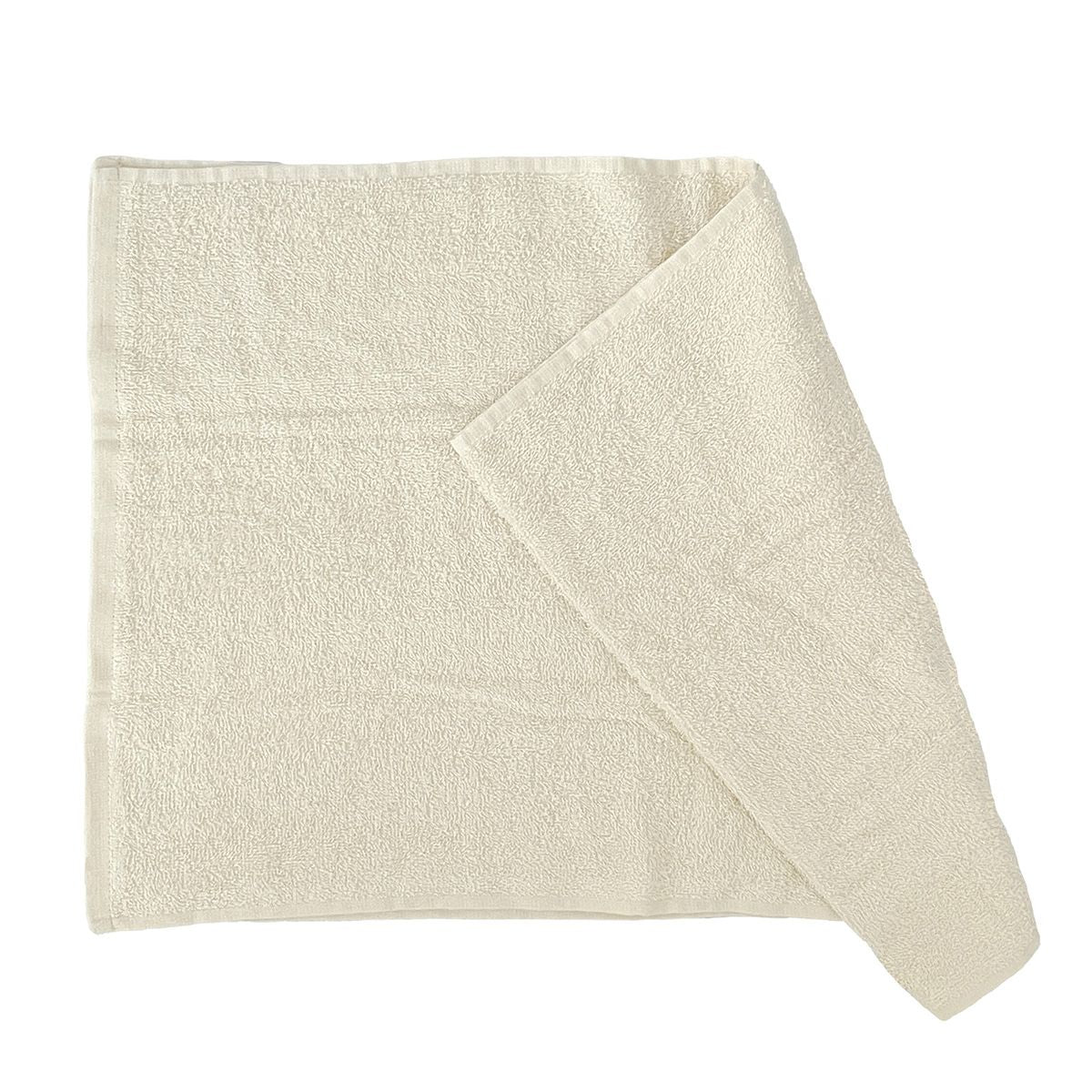 PB.バスタオル アイボリー 綿100% 約40x120cm 054538