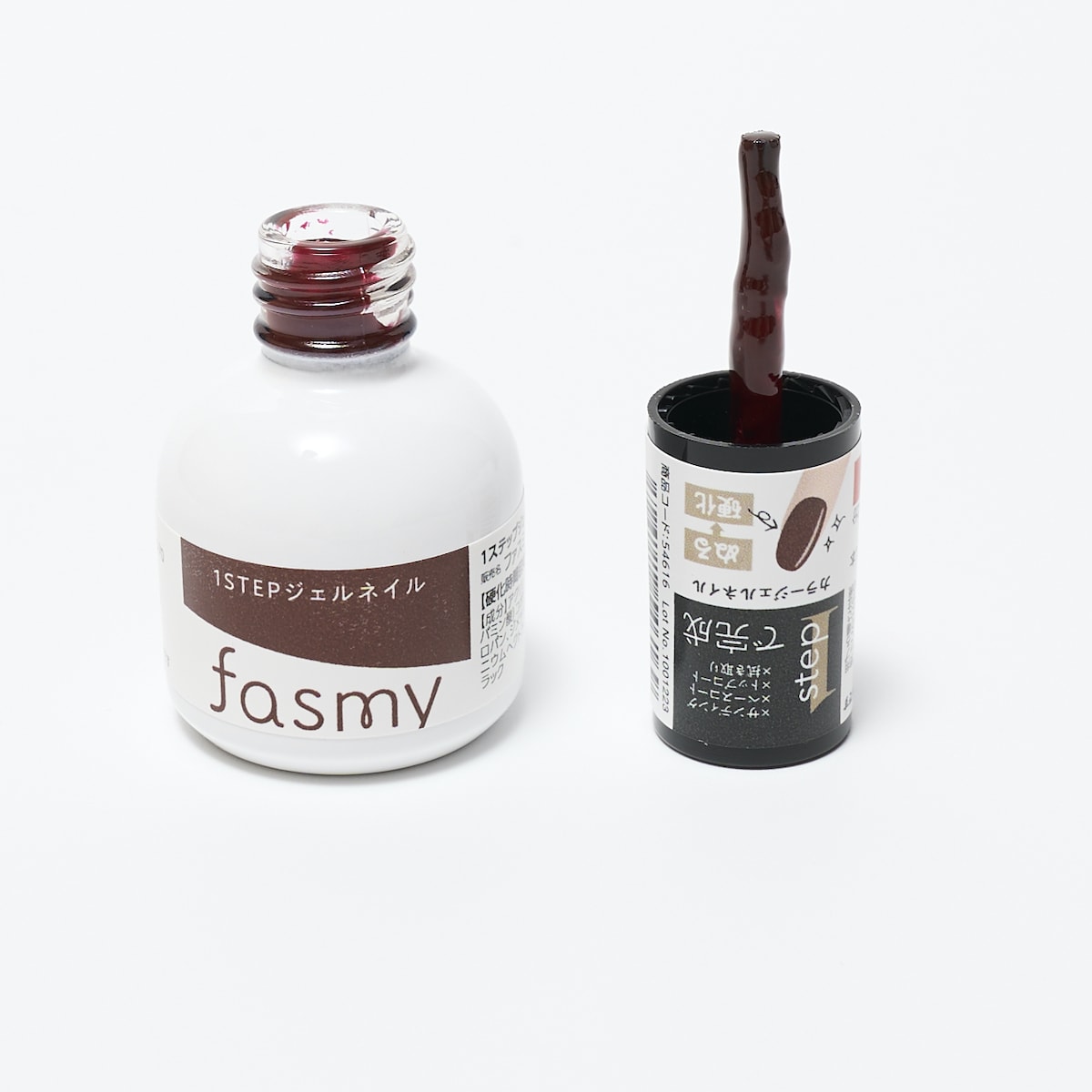 【在庫限り】ジェル ネイルカラー ワンステップ完成 PB. fasmy ジェルネイル 07 シアーレッド 054616