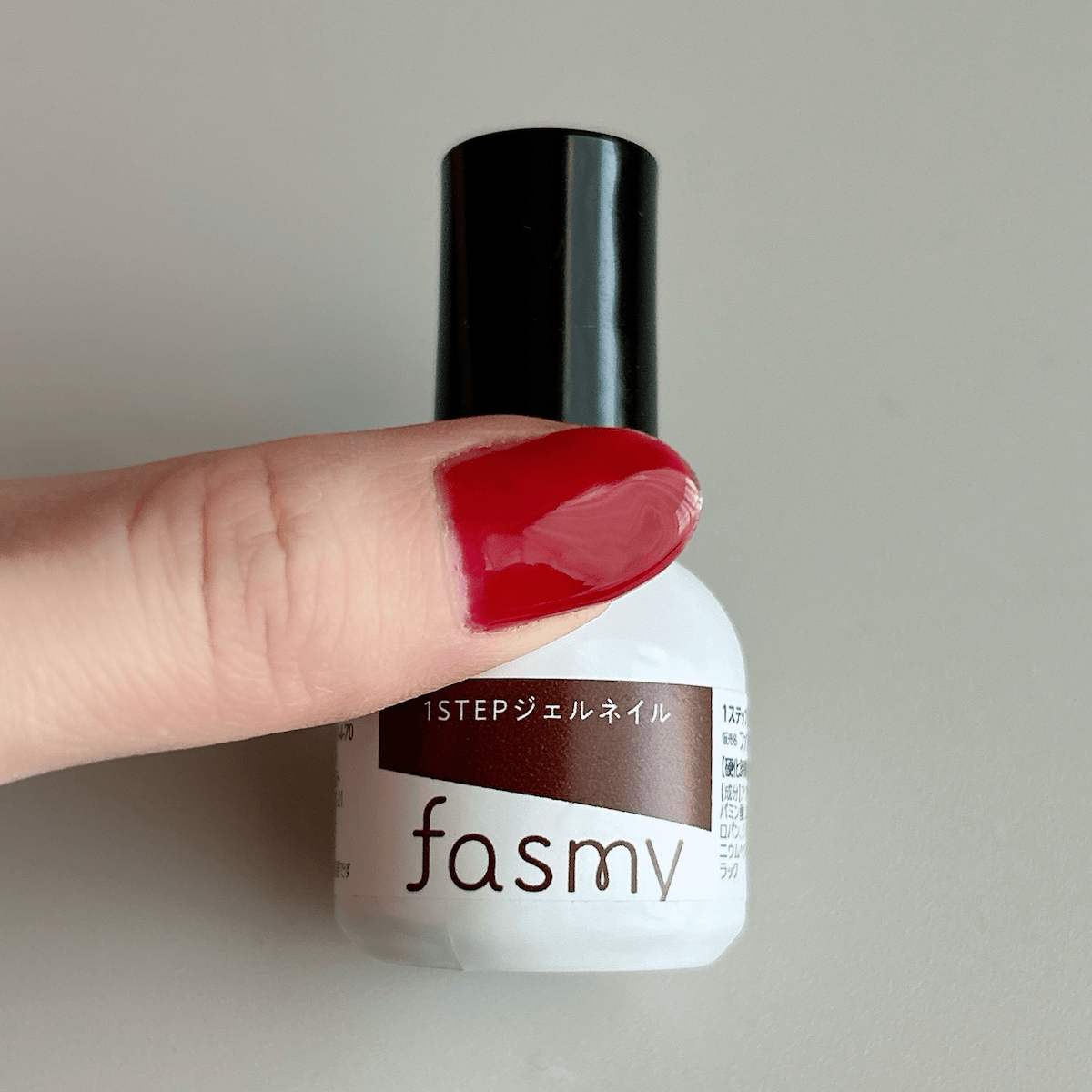 【在庫限り】ジェル ネイルカラー ワンステップ完成 PB. fasmy ジェルネイル 07 シアーレッド 054616