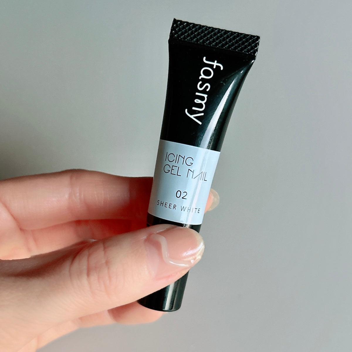 ジェルネイル ノズルタイプ ネイルアート PB. fasmy アイシングジェルネイル 02 シアーホワイト 054682