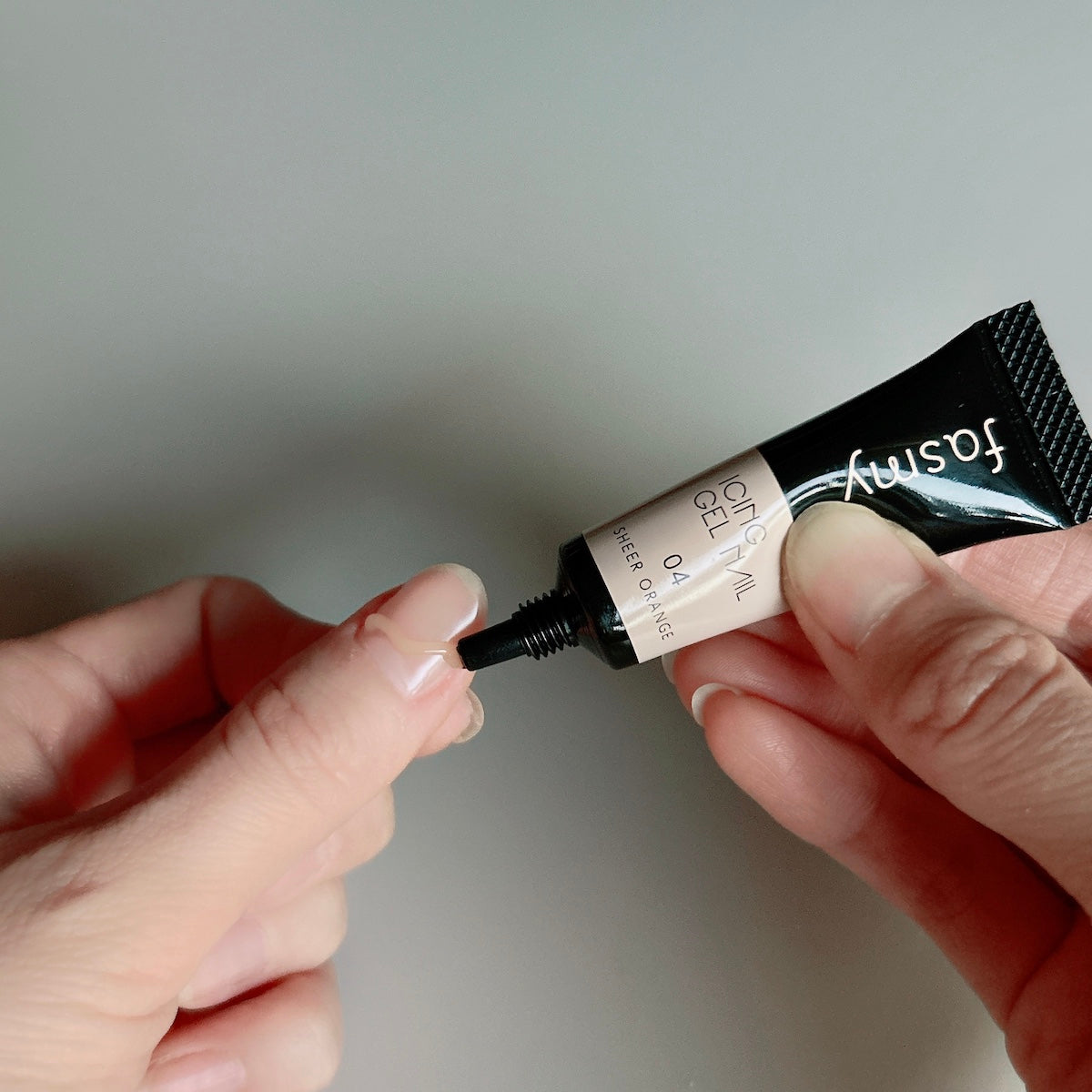 ジェルネイル ノズルタイプ ネイルアート PB. fasmy アイシングジェルネイル 04 シアーオレンジ 054686