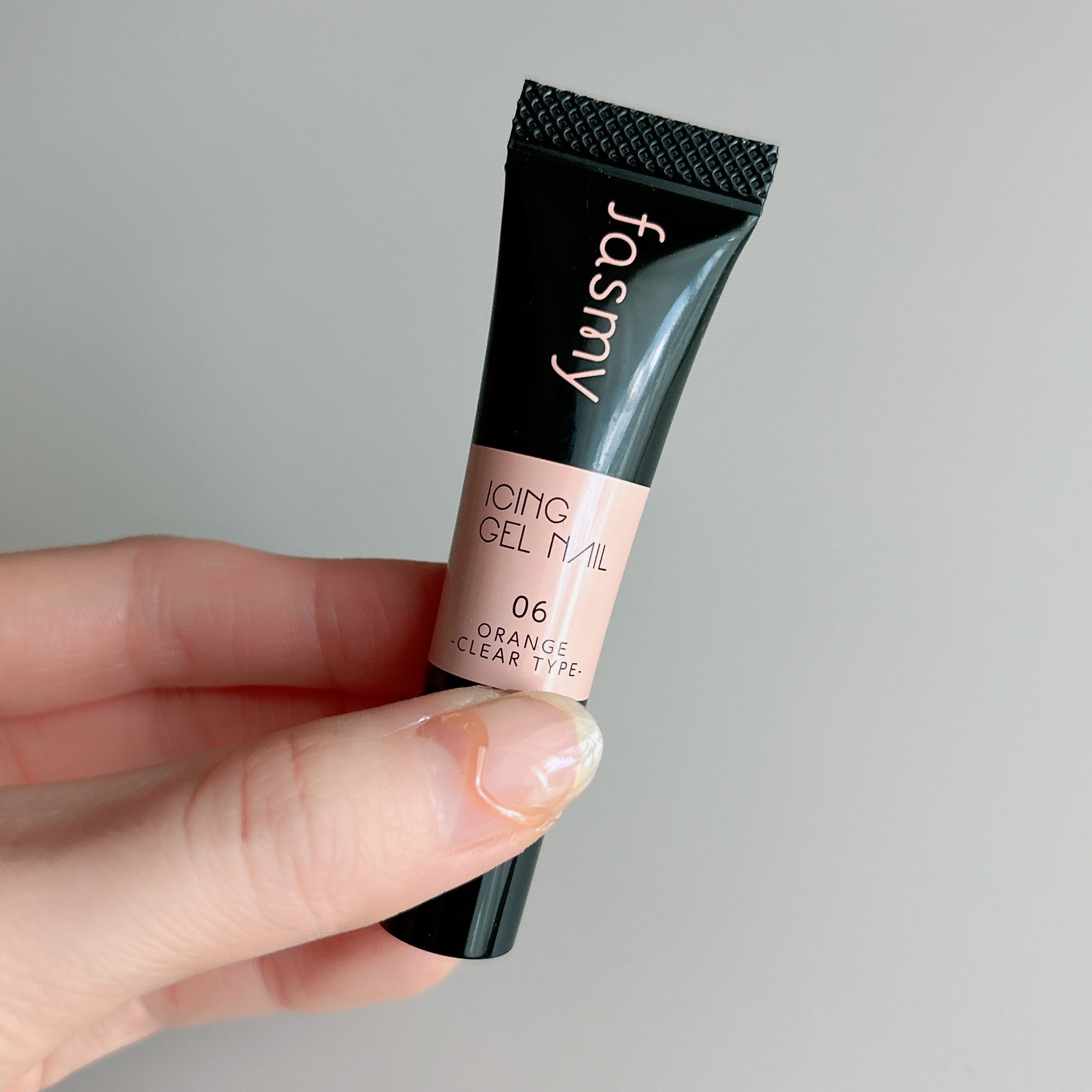 ジェルネイル ノズルタイプ ネイルアート PB. fasmy アイシングジェルネイル 06 オレンジ 054688