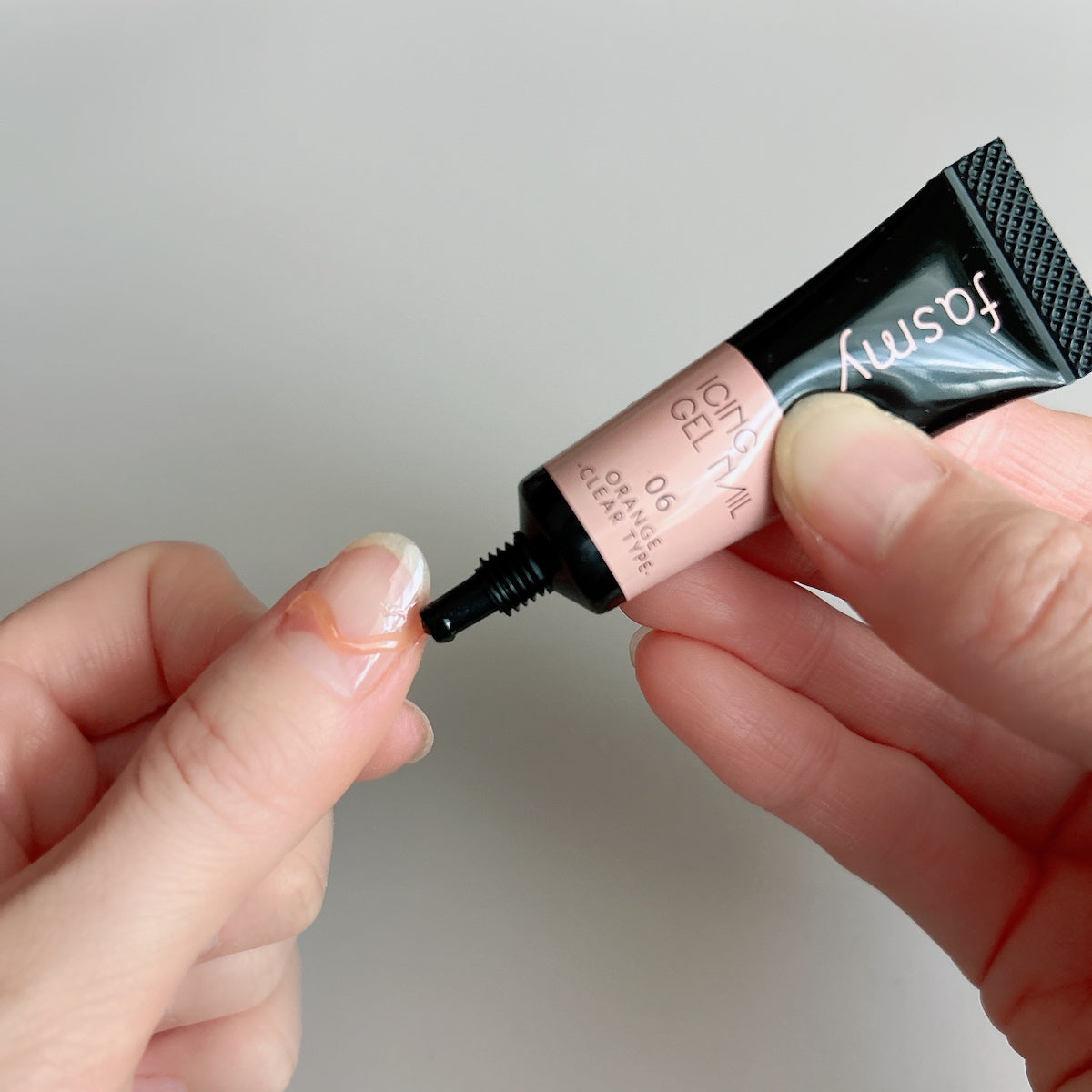 ジェルネイル ノズルタイプ ネイルアート PB. fasmy アイシングジェルネイル 06 オレンジ 054688