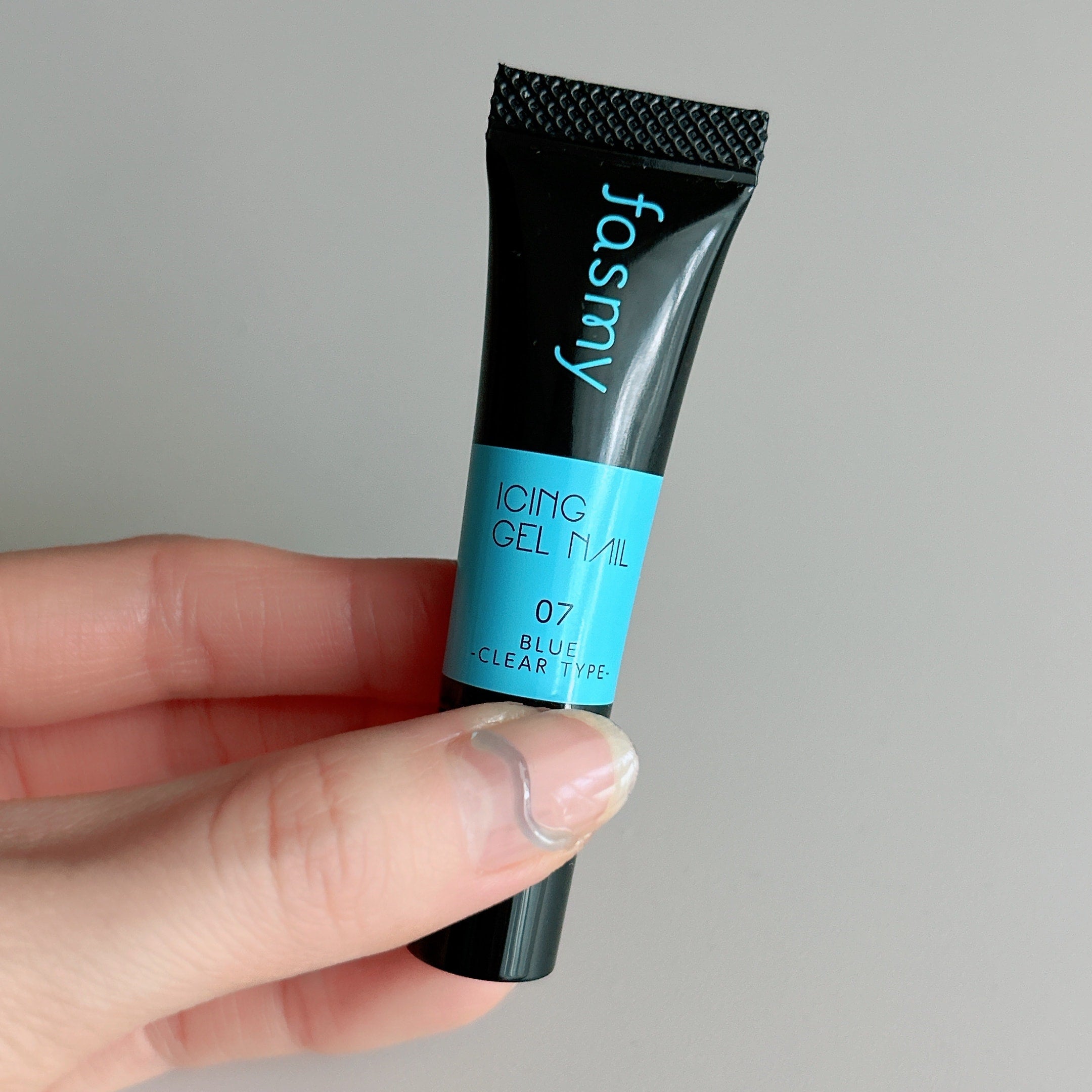 ジェルネイル ノズルタイプ ネイルアート PB. fasmy アイシングジェルネイル 07 ブルー 054695