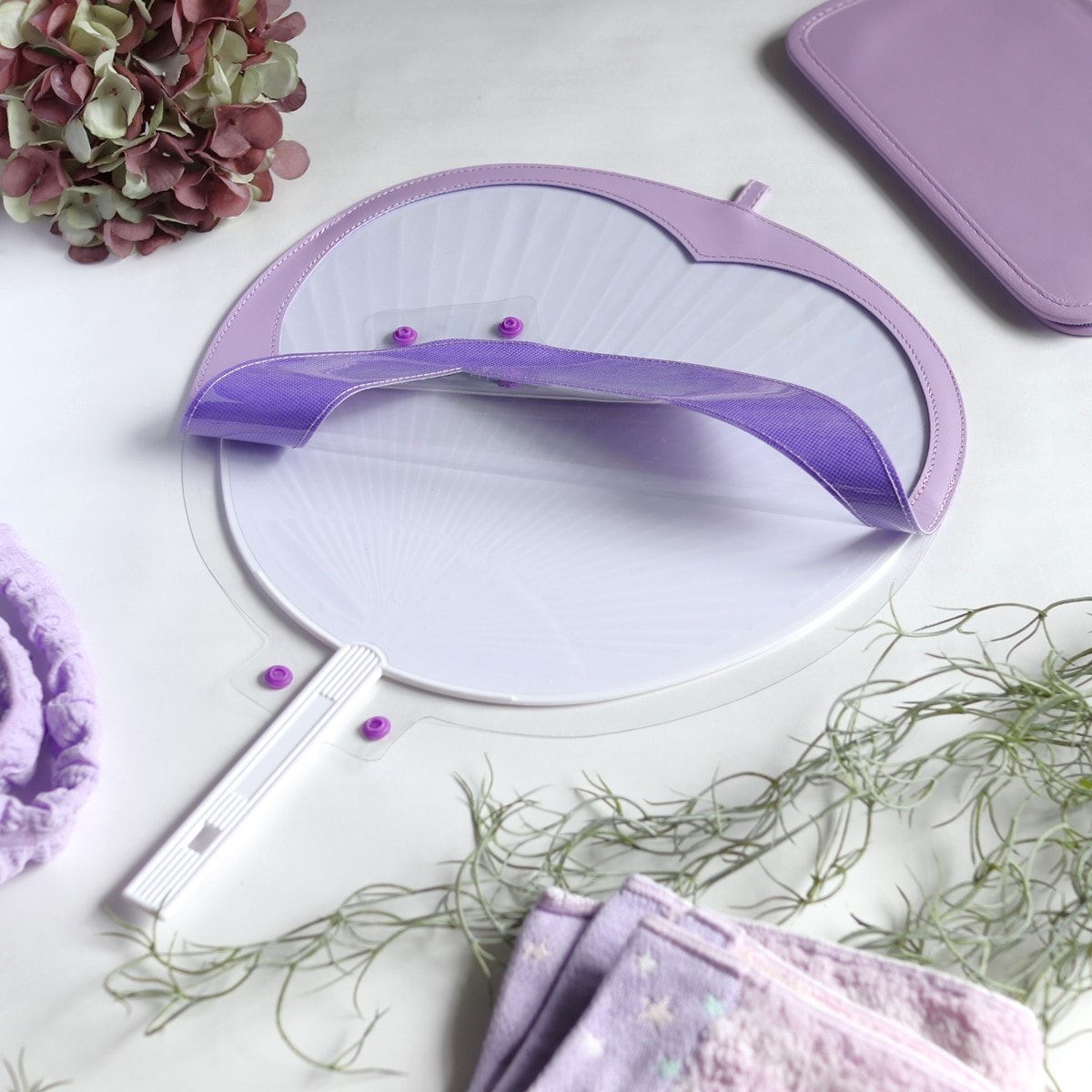 団扇カバー ハート型 PB.推し色ハートうちわカバーA (グリーン・パープル)推し活 054830