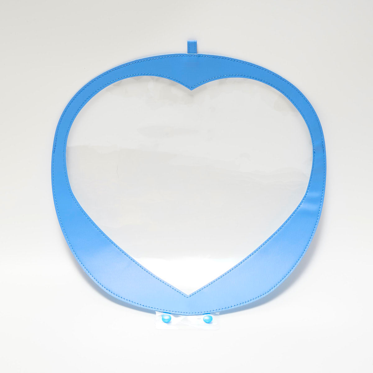 団扇カバー ハート型 PB.推し色ハートうちわカバーB(オレンジ・ブルー)推し活 054832