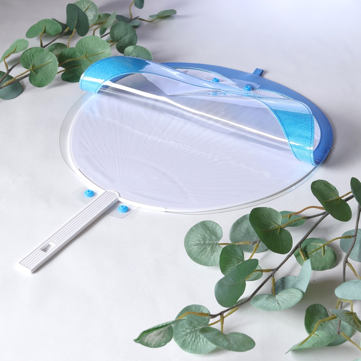 団扇カバー ハート型 PB.推し色ハートうちわカバーB(オレンジ・ブルー)推し活 054832