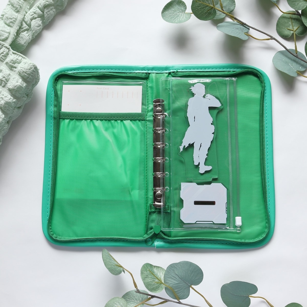 アクスタケース PB.推し色アクスタ収納ケースA (パープル・グリーン)054844