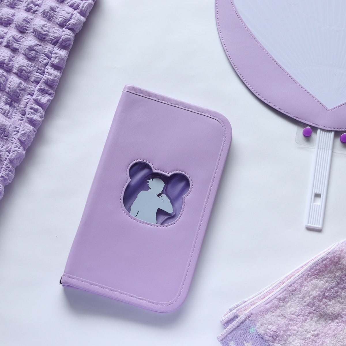 アクスタケース PB.推し色アクスタ収納ケースA (パープル・グリーン)054844