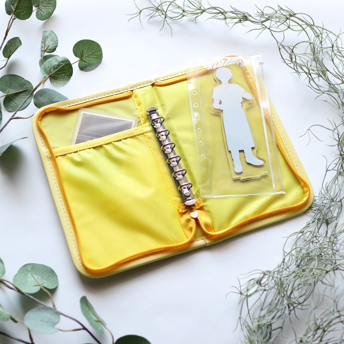 アクスタケース PB.推し色アクスタ収納ケースC(イエロー・レッド) 054846