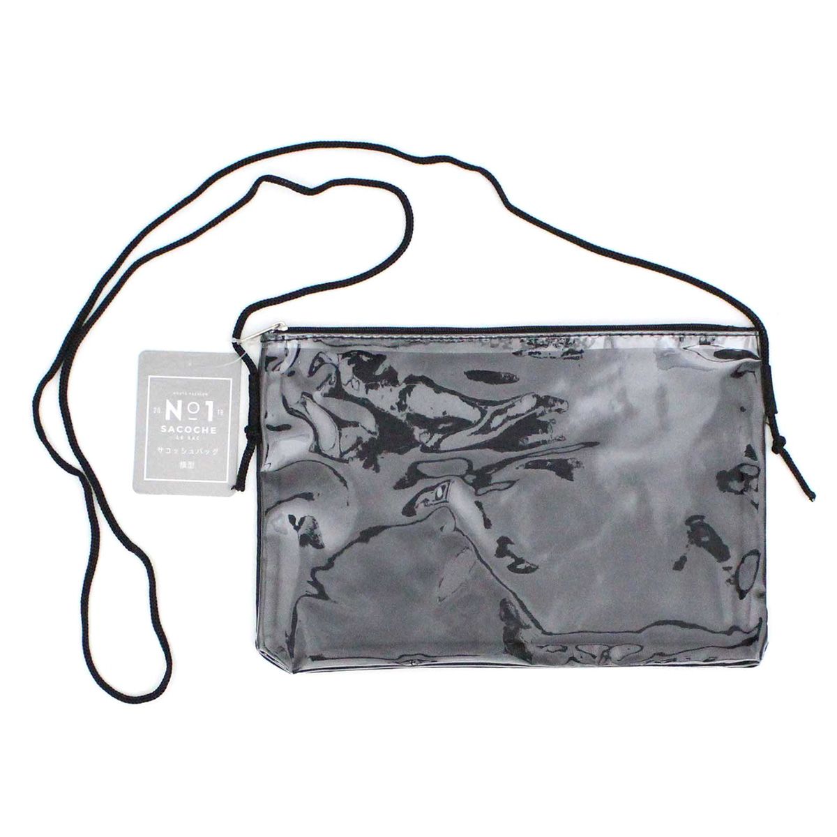 サコッシュバッグ ショルダーバッグ ポシェット 横型 約24.7x16.3cm 054887