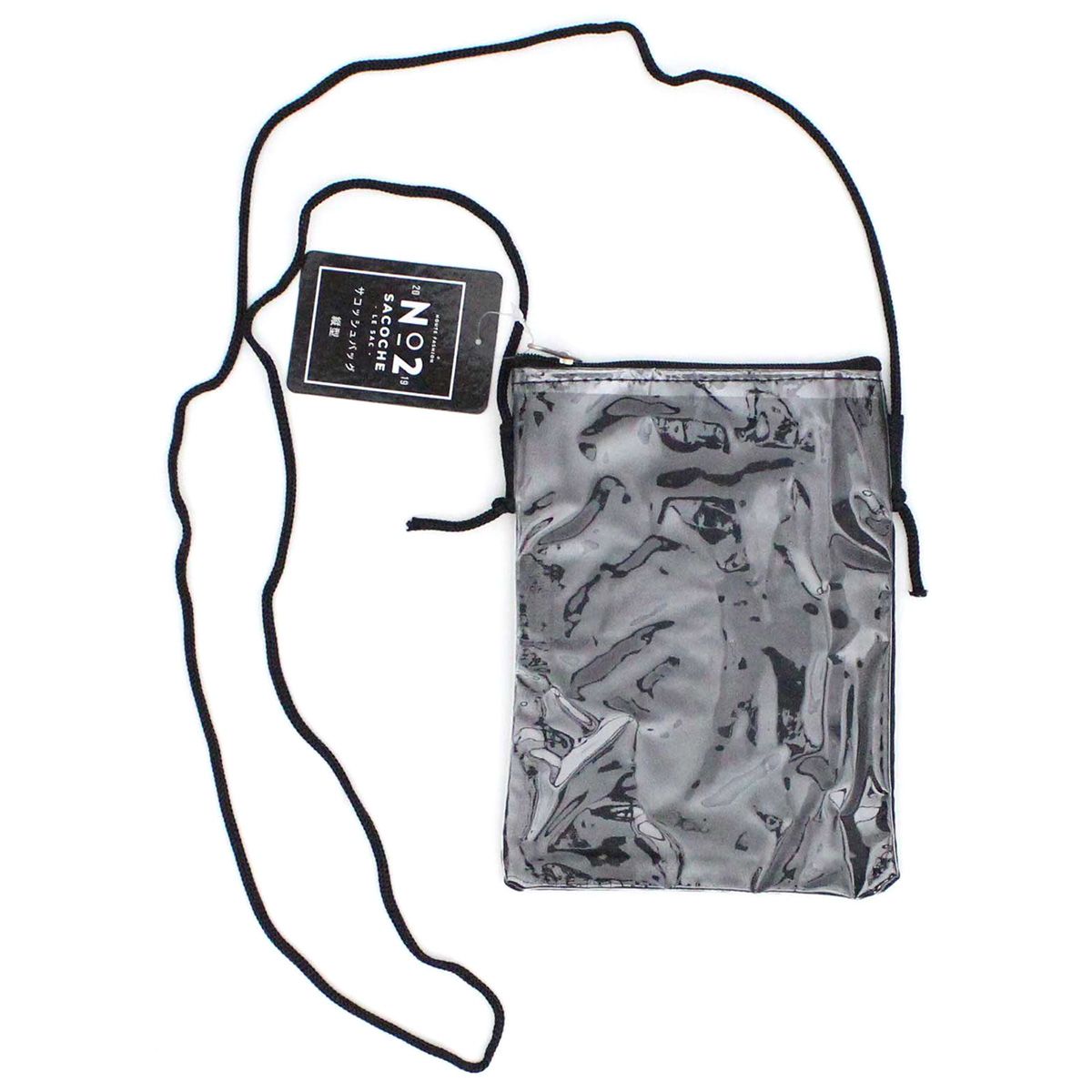 【OUTLET】サコッシュバッグ ショルダーバッグ ポシェット 縦型 約13x18.3cm 054888