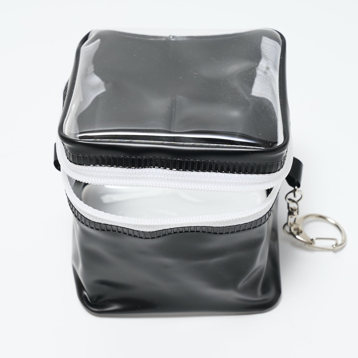 ぬいポーチ ぬいケース PB.繋げるぬい収納ポーチ キューブ (ブラック)ぬい活 054908