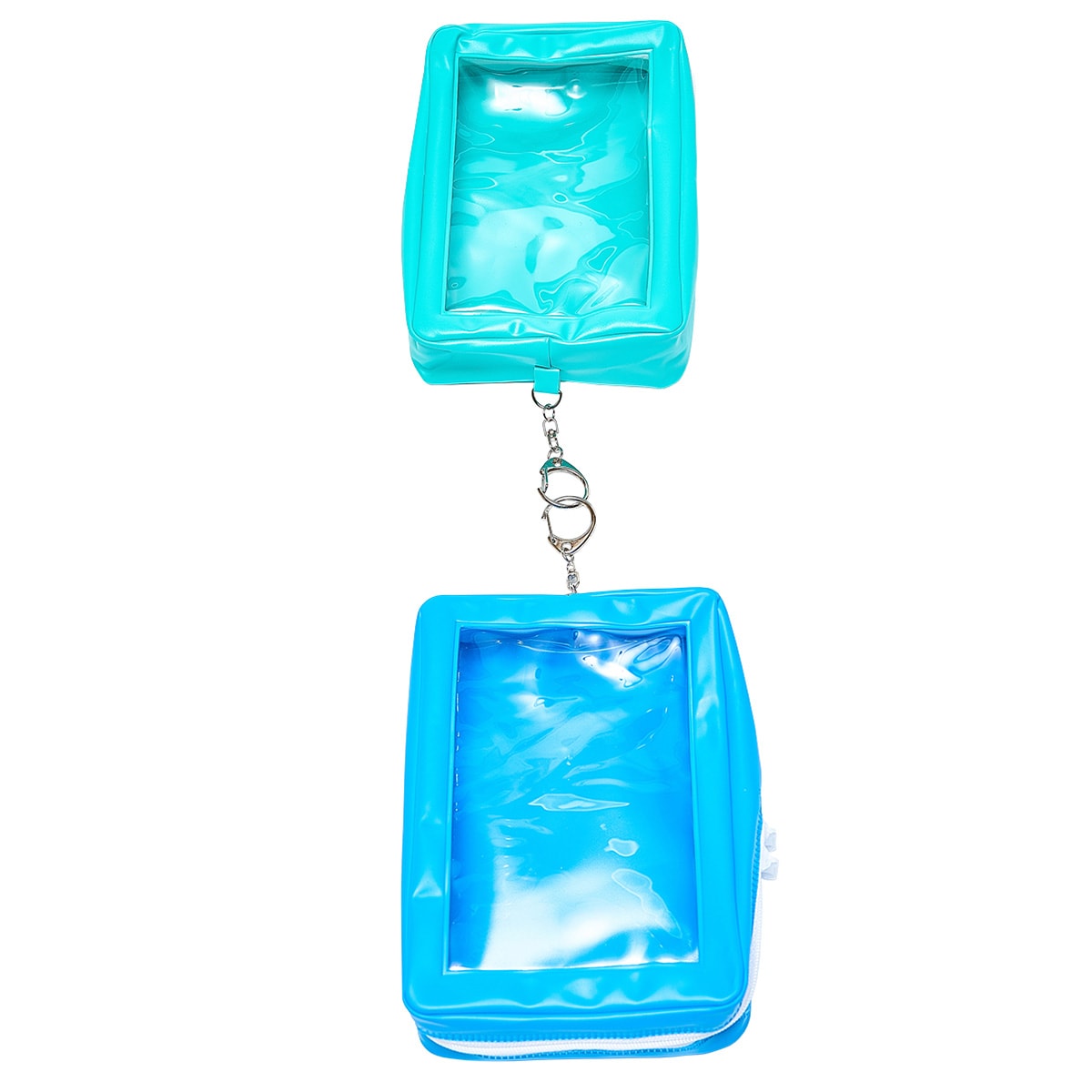 ぬいポーチ ぬいぐるみポーチ PB.繋げるぬい収納ポーチ (グリーン・ブルー) 054924