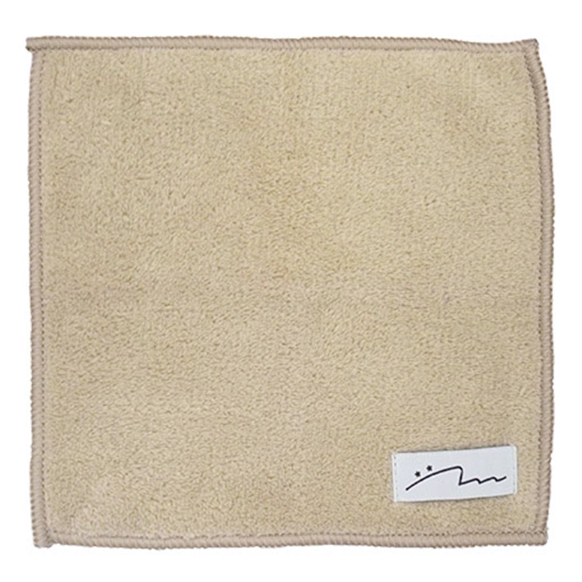 【在庫限り】PB.藤本美貴コラボ マイクロファイバーミニハンカチタオル ベージュ約20×20cm 055221