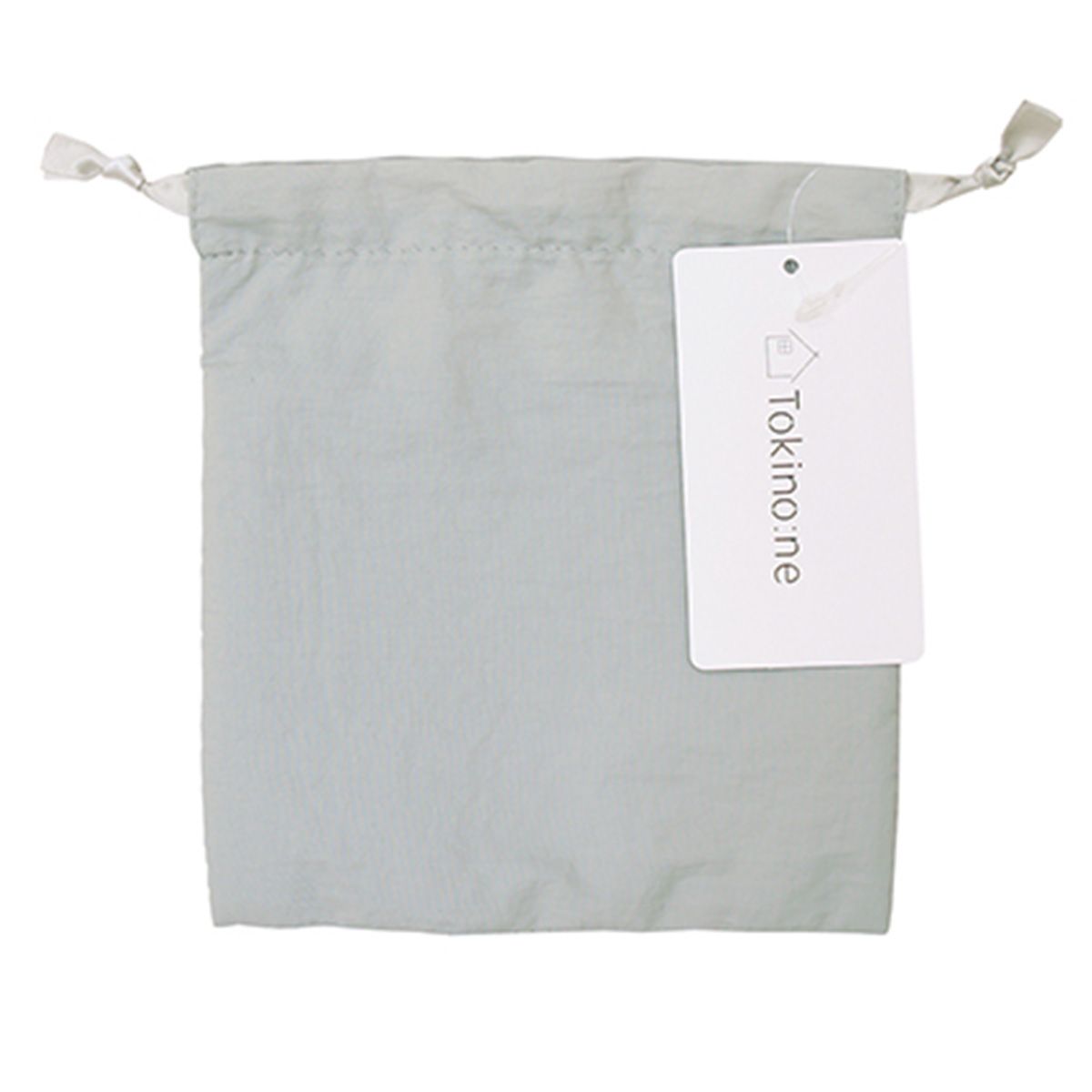 巾着袋 きんちゃくポーチ Tokinone PB. 仕分け巾着 グレー 055772