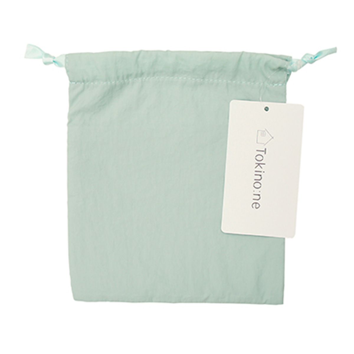 巾着袋 きんちゃくポーチ Tokinone PB. 仕分け巾着 ミント 055773