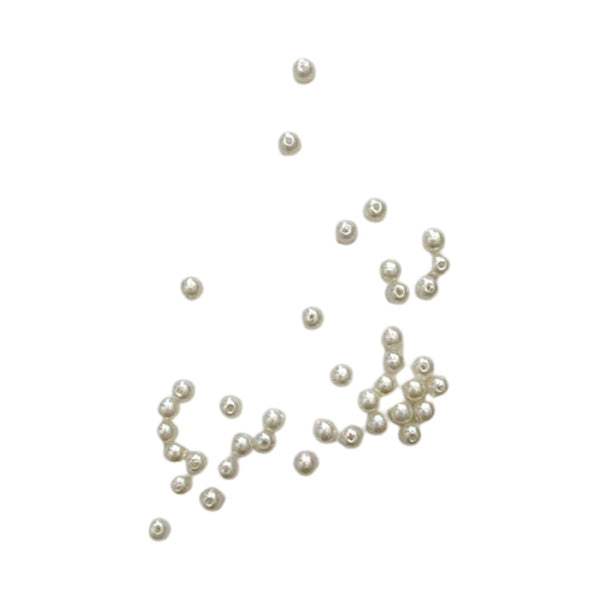 クラフトパーツパール 4mm クリーム 056242