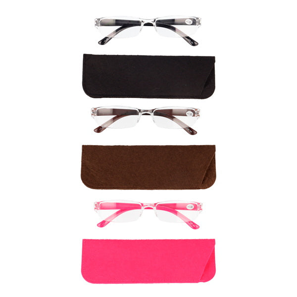 ファッション老眼鏡ケース付 1.0度 056360