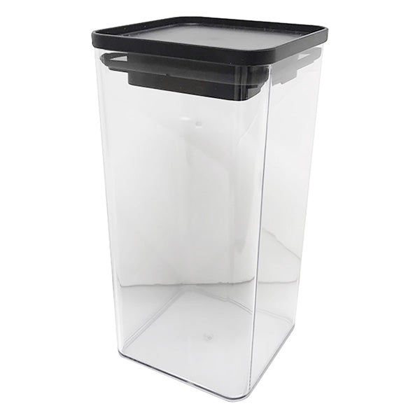 食品保存容器 保存ボトル Tokinone PB.ドライキャニスター1500mL ブラック 057367