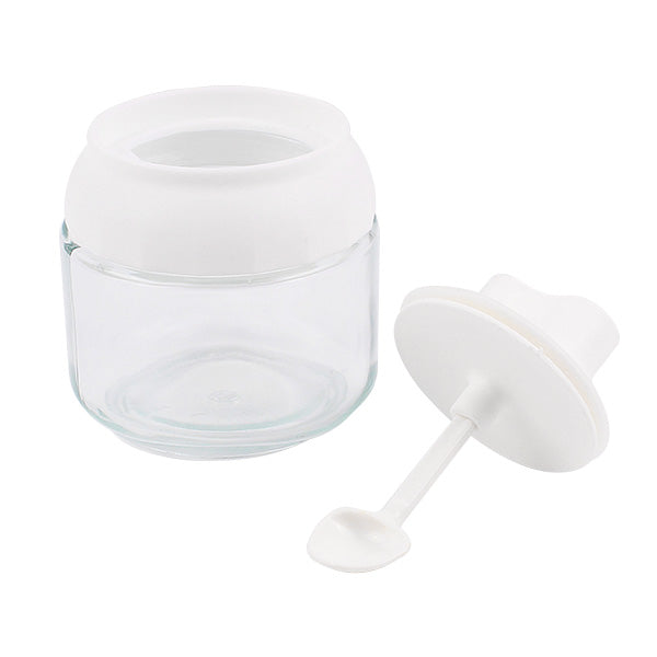 調味料ケース Tokinone PB.スプーン付きスパイス収納 ホワイト 350ml 057384