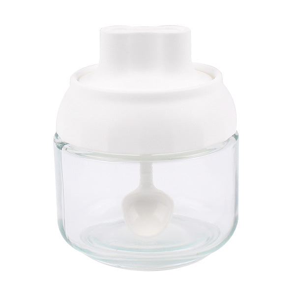 調味料ケース Tokinone PB.スプーン付きスパイス収納 ホワイト 350ml 057384