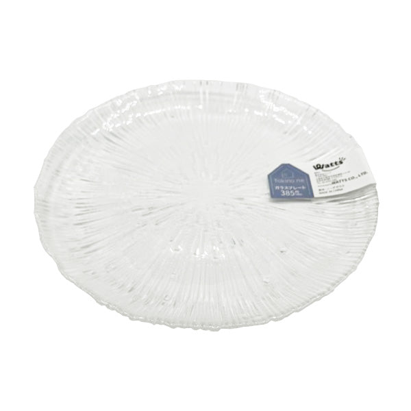 皿 中皿 ガラス製 Tokinone PB.ガラスプレート 15.8cm ディッシュ デザートプレート 057413