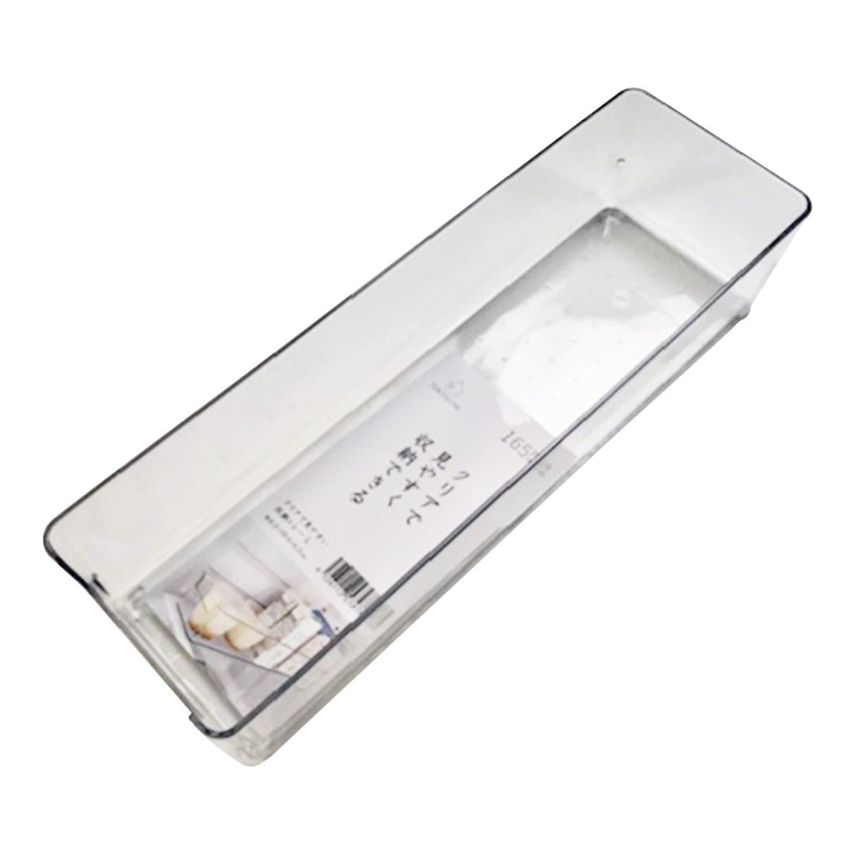 冷蔵庫収納ケース Tokinone PB.クリアで見やすい収納トレー L 9.5×29.4×6.3cm 057478