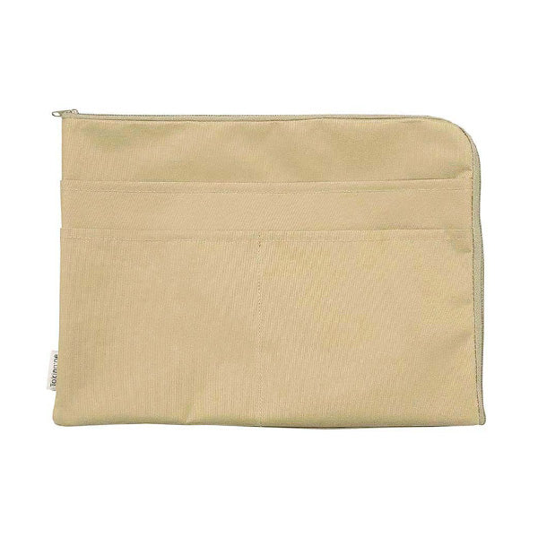 ポーチ A4 書類ポーチ バッグインバッグ サブバッグ Tokinone PB.A4サイズも入る書類ポーチ ベージュ 057937