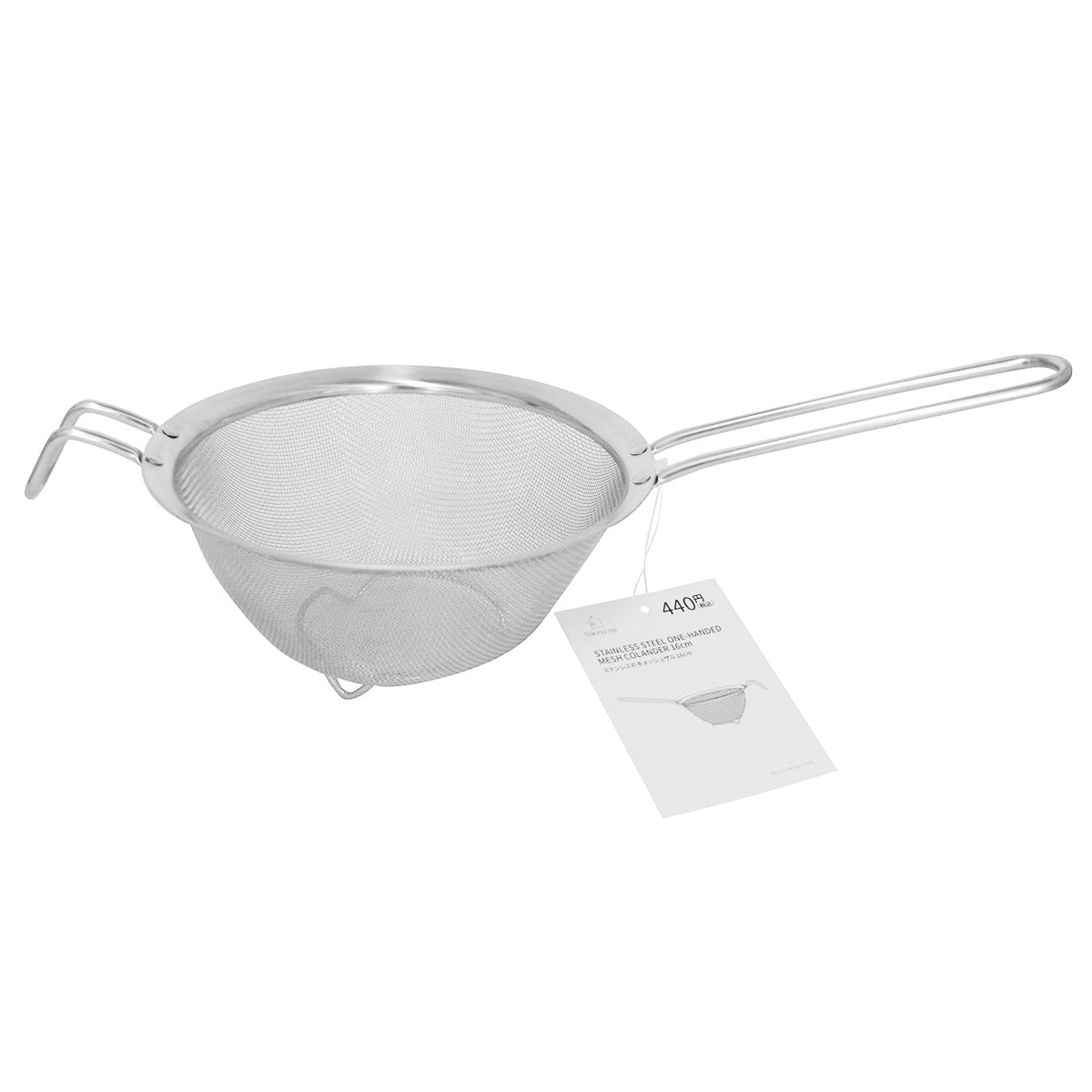 調理ザル ざる ストレーナー 湯切りザル Tokinone PB.ステンレス片手メッシュザル 16cm 057951