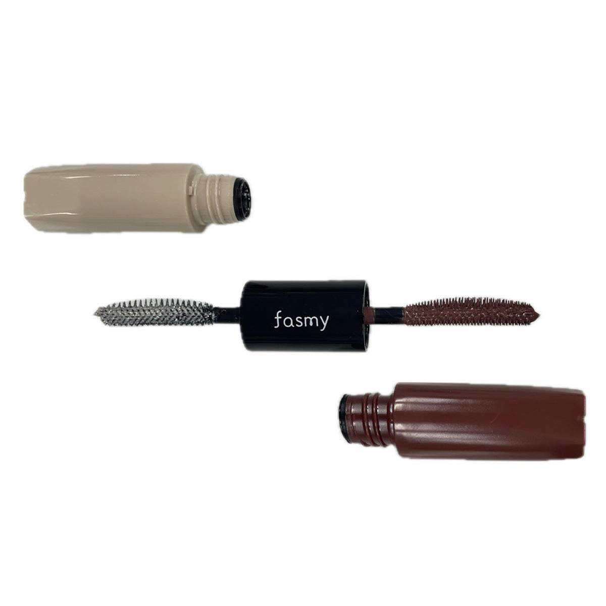 PB.fasmyラメたしダブルマスカラ 01 ピンクブラウン×ダイヤモンド 057970