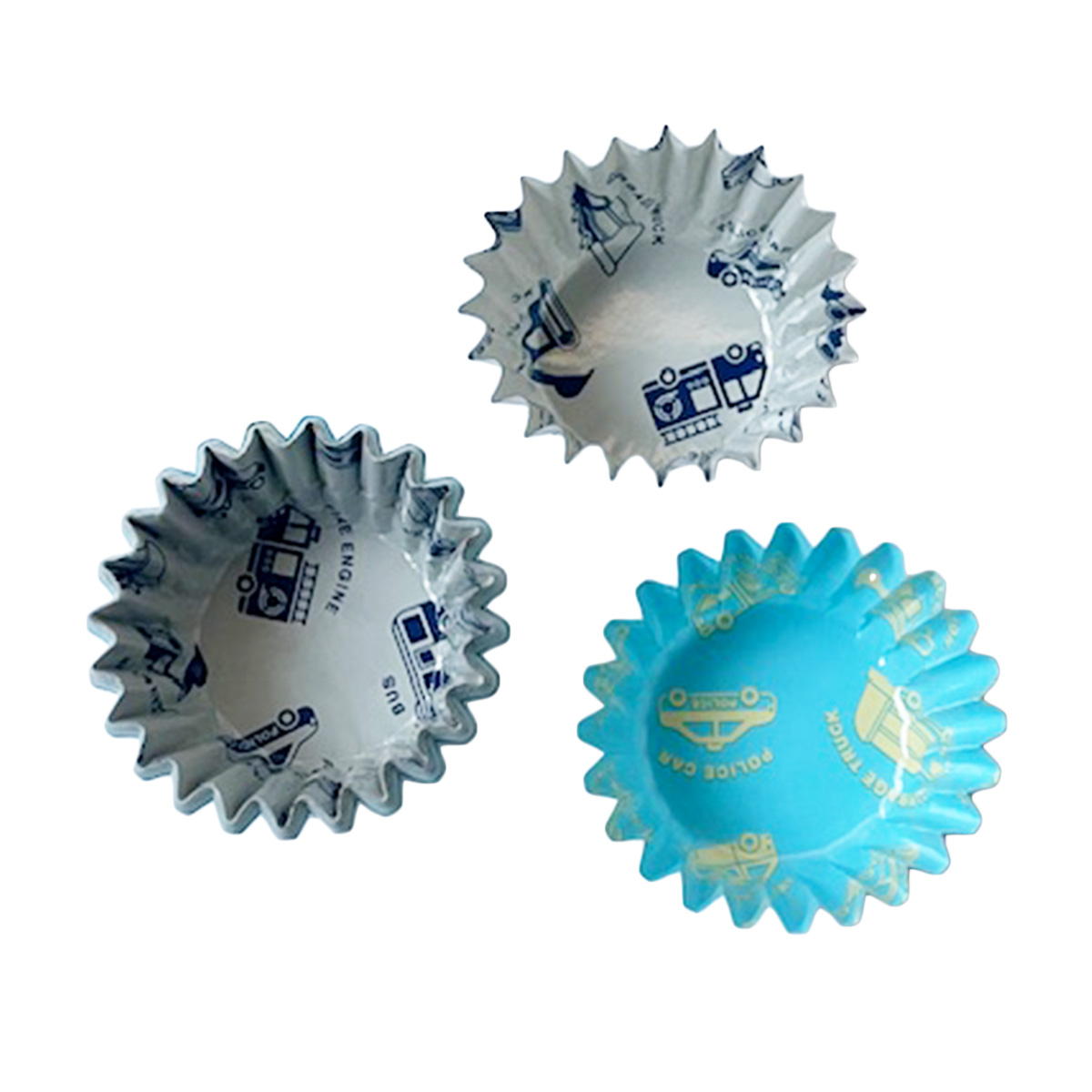 【OUTLET】PB.藤本美貴コラボ おかずカップ 6号 働く車柄 058073