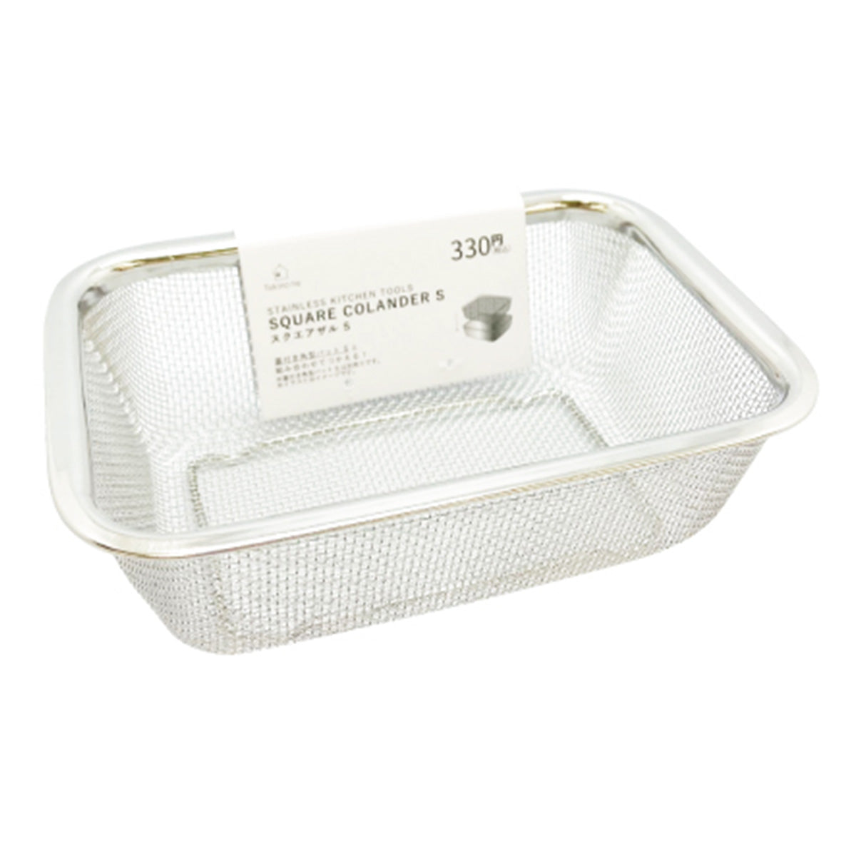 調理ザル ざる ストレーナー Tokinone PB.スクエアザル S W16×D11.5×H5.7cm  058083