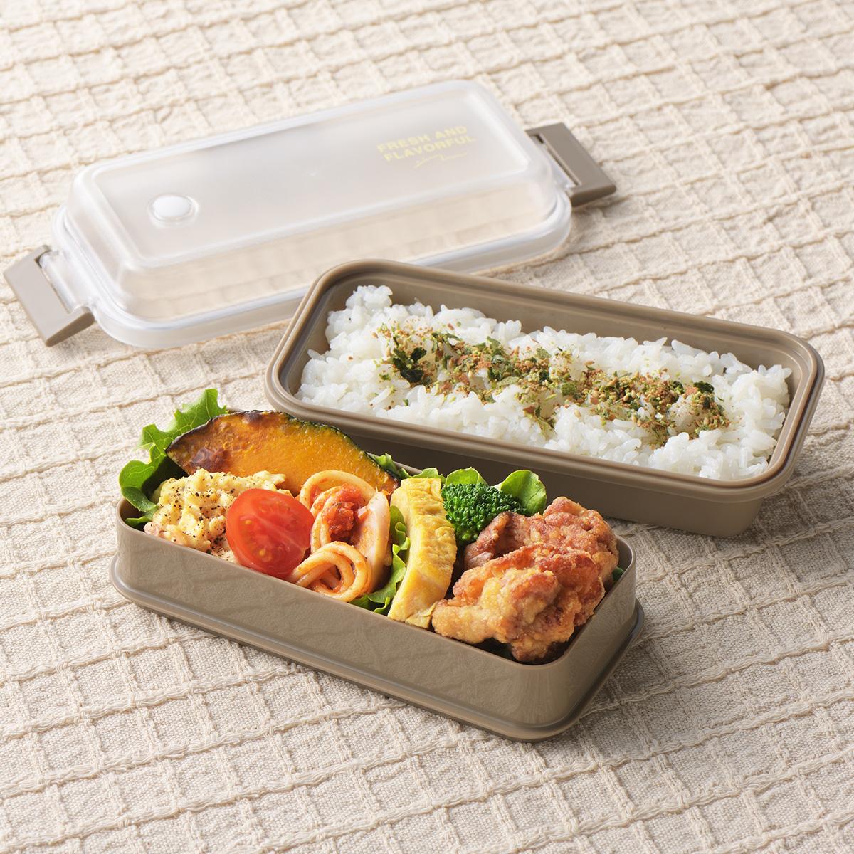 【OUTLET】PB.藤本美貴コラボ コンテナ ランチBOX ブラウン 058625