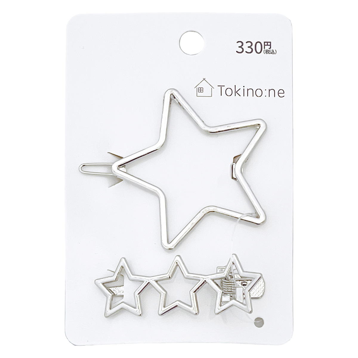 【OUTLET】Tokinone PB.ヘアアクセ スター2P 059534