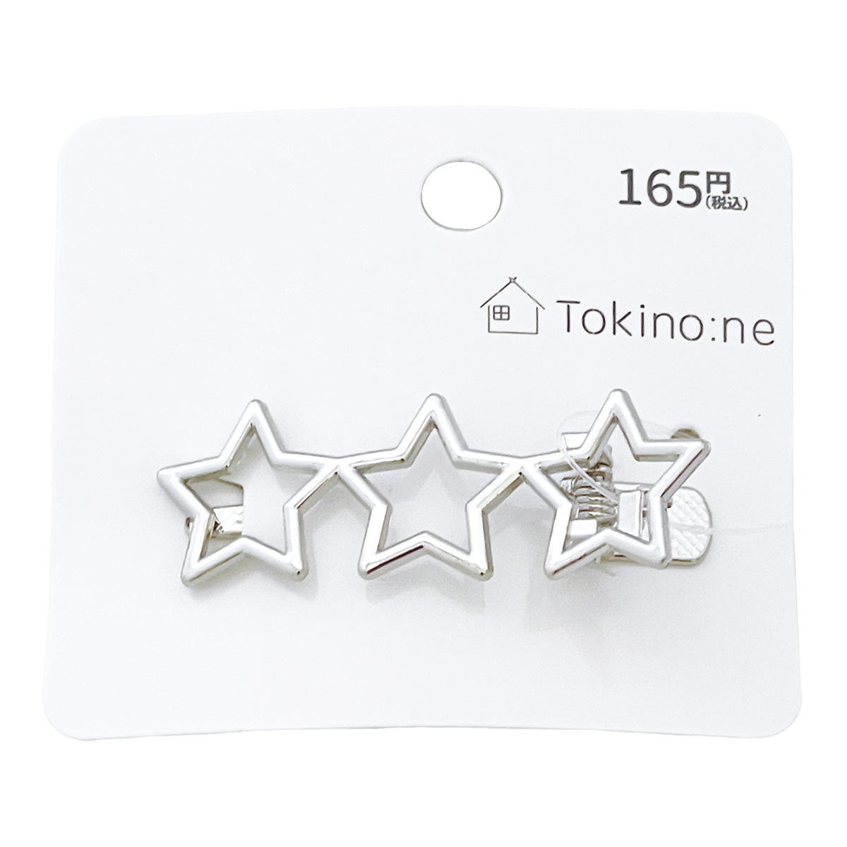 【OUTLET】Tokinone PB.ヘアクリップ スターA 059535