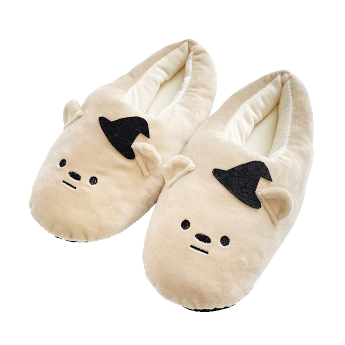 もちもちスリッパ 秋冬用 防寒対策 Tokinone PB.ルームシューズ クマ 22-24cm 059554