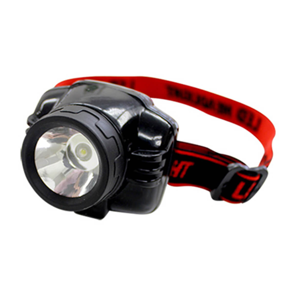 ヘッドライト LED ゴム装着 アウトドア トレッキング サイクリング 060581