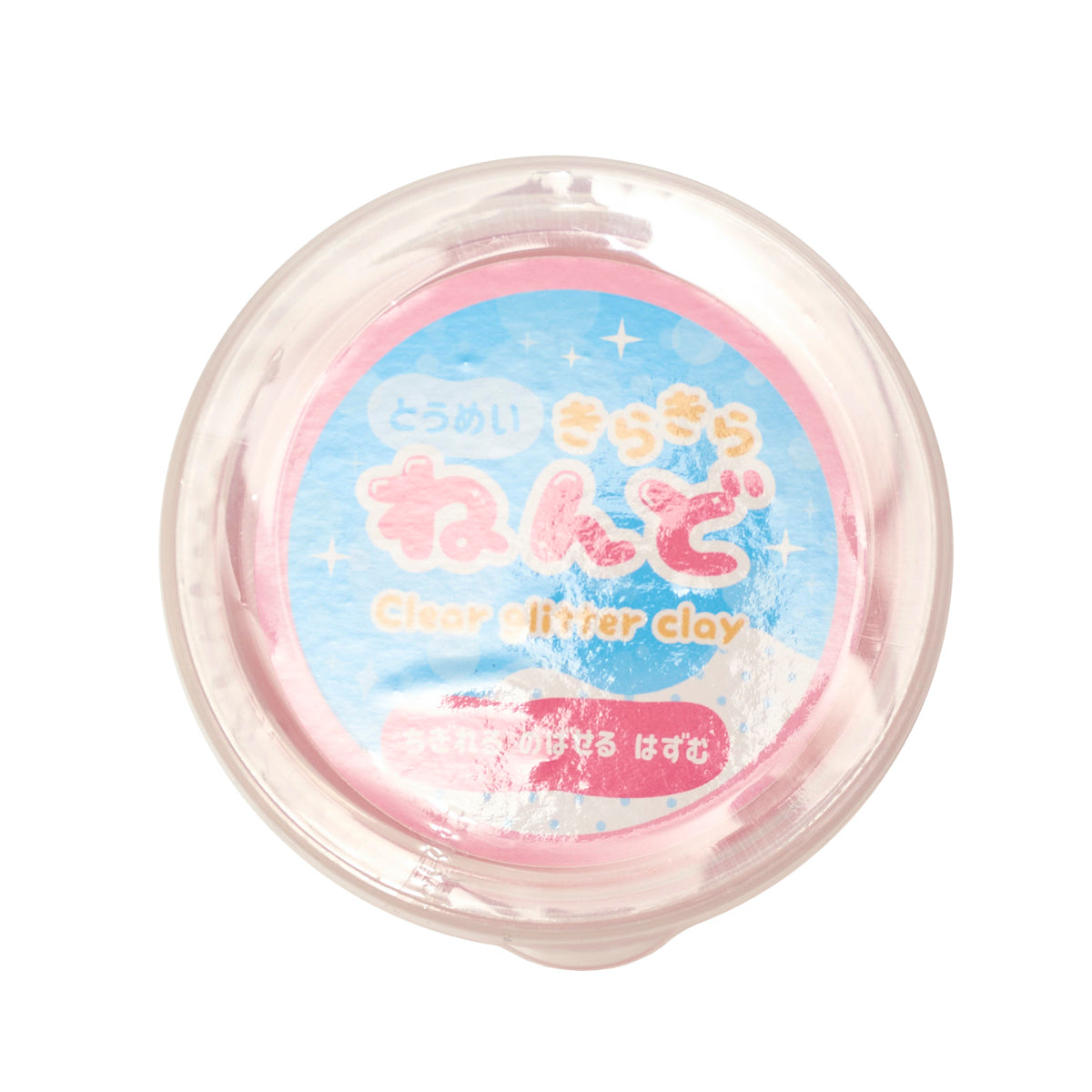 キラキラ透明ねんど おもちゃ 透明粘土 060959