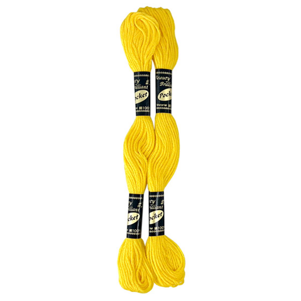 刺しゅう糸(黄)2P 061436